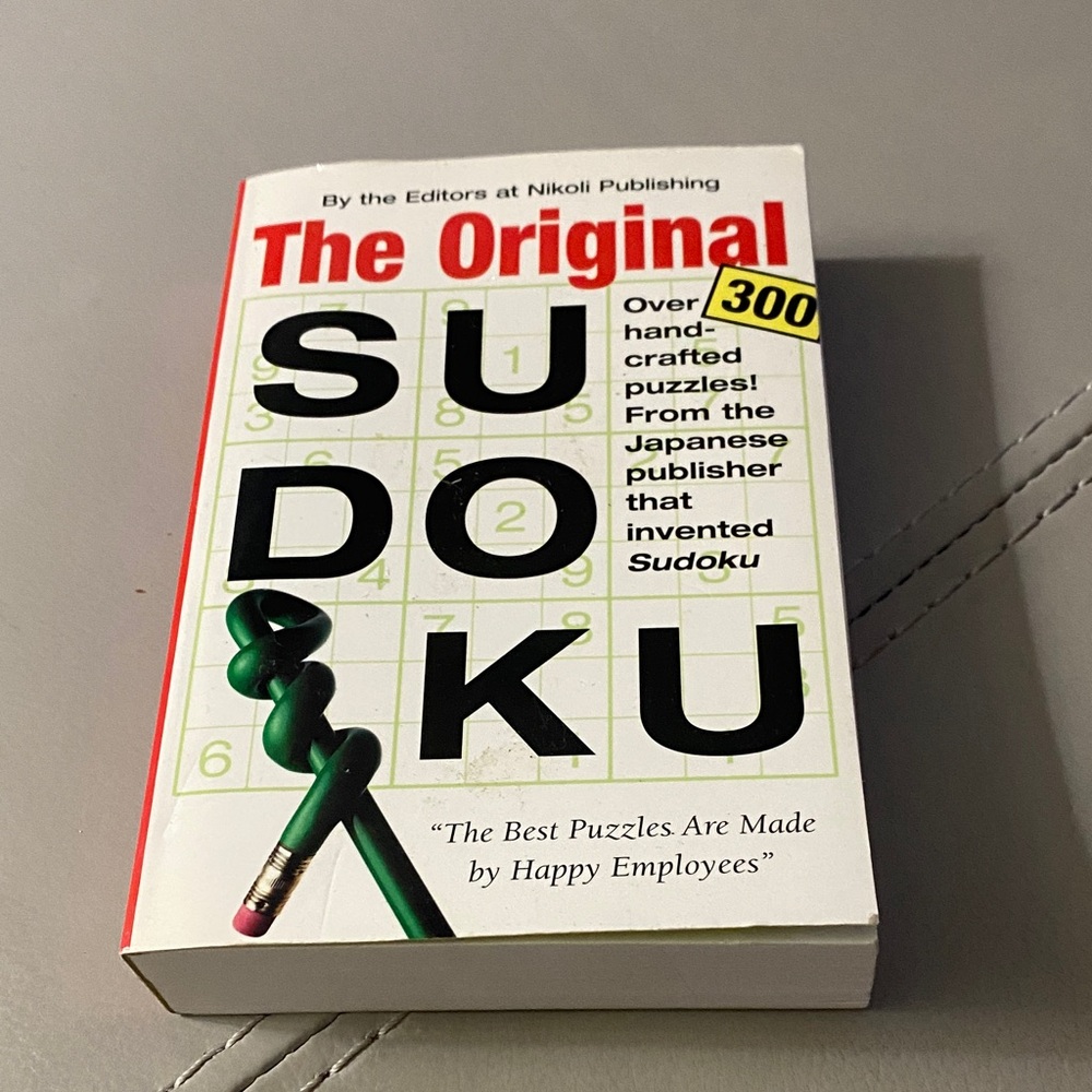 The Original Sudoku Puzzle Book 300 puzzles